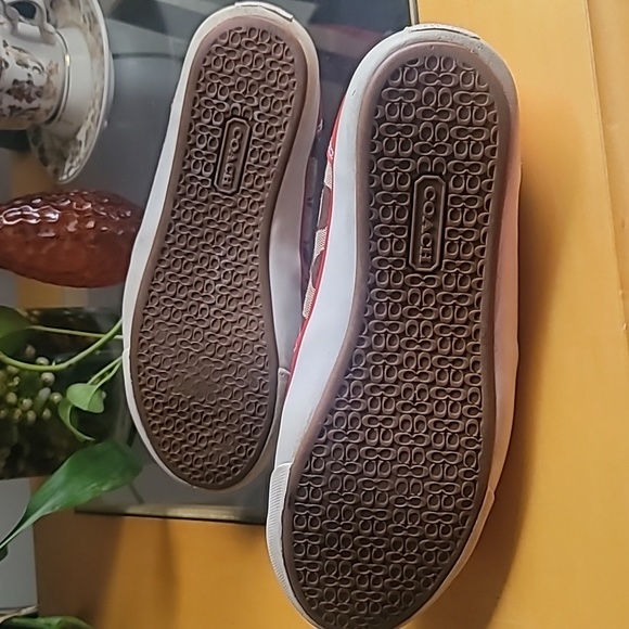 Coach Beale Signature Slip-on Canvas & Leather Sneakers - Picture 8 of 11